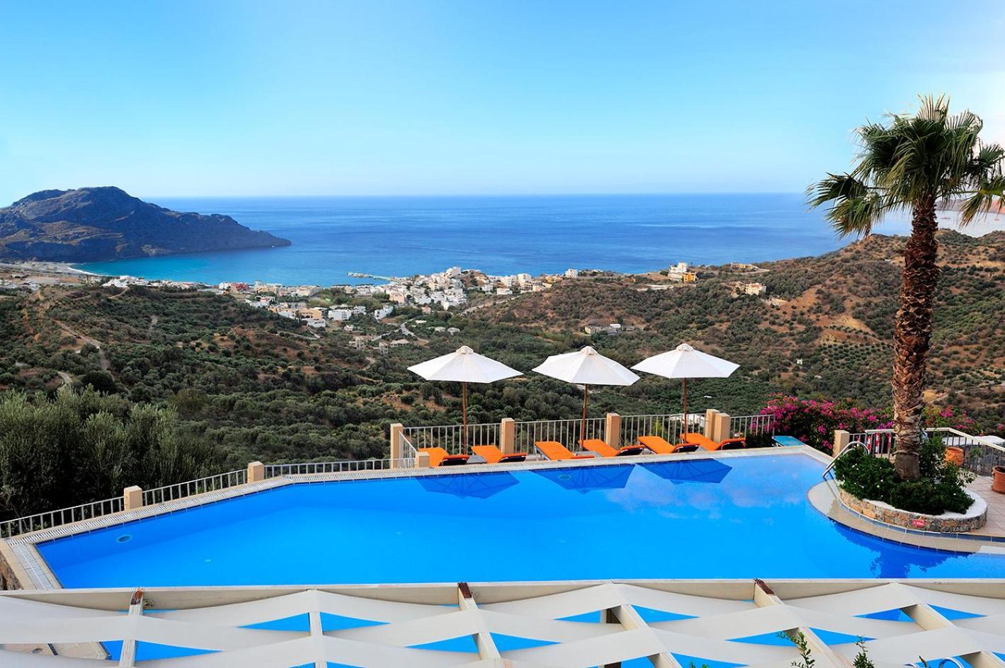 Stefanos Village Hotel Миртос Экстерьер фото